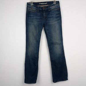 Joe's Jeans Women's 27 Provocateur Bootcut Flare Medium Wash Blue Stretch Denim.